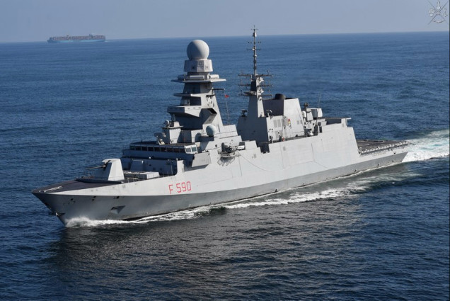 L impegno di Nave Bergamini nelle operazioni Agenor e Atalanta